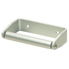 Toilet Roll Holder Set Cubicle Fittings Aluminium fittings for 17-21 mm board partitions Satin anodised finish