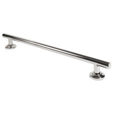 Straight Grab Rail Length 335-900 mm Nyma Style Length 900 mm hole centres 725 mm polished stainless steel