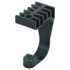Desktop Support for Idea 300 and 400 Desking Systems Plastic Black finish