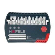 Bit Box PZ PH Flat with Magnetic Holder Häfele No. of bits: 10