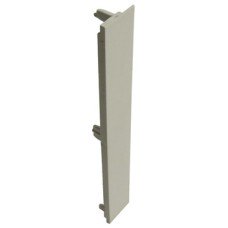 Plinth End Cap for PVC Stainless Steel Effect Plinth Panel For use with plinth panel 713.28.515 Light grey