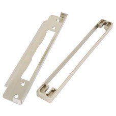 Universal Rebate Set to Suit Startec Lock Cases with Square Forends Stainless Steel Size 13 mm satin