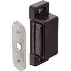 Magnetic Catch Pull 2.0 kg for Screw Fixing Square Brown