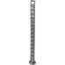 Vertical Cable Management Idea With metal weighted base Silver coloured finish