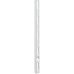 Supporting Channel Length 495-2495 mm Shoptec Shopfitting System Single slotted white RAL 9003 finish length 1495 mm