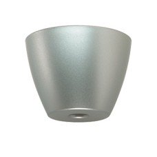 Furniture Foot Height 51 mm Plastic Lacquered Load capacity approx. 100 kg silver coloured