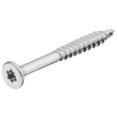 Hospa Drilling Screw Countersunk Head with Routered Ribs and T Star Drive Bit Partially threaded with drill point Dim. A: 25 mm length: 35 mm thread Ø 4 mm