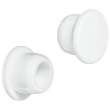 Cover Cap for Ø 6 mm Blind Hole For push fitting White RAL 9010