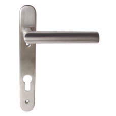please look To suit multipoint locks with 92 mm lock centres Left handed satin