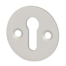 Escutcheons Plain Standard Keyway Face Fixing Aluminium Satin anodised