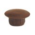 Cover Cap for Ø 12 mm Blind Hole For push fitting Dark brown RAL 8014 Cover Cap for Ø 12 mm Blind Hole For push fitting Dark brown RAL 8014