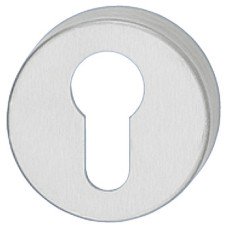 Escutcheons for Startec Lever Handles Euro Profile Cylinder Ø 52 mm 304 Stainless Steel With steel substructure Satin