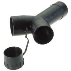 Y Connector with Blanking Plug Festool For connecting Ø 27/36/50 extractor hoses For use with dust extractors