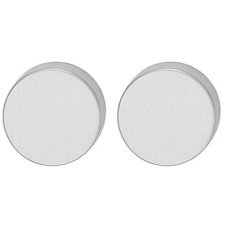Escutcheons for Startec Lever Handles Blank Ø 52 mm 304 Stainless Steel With steel substructure Satin