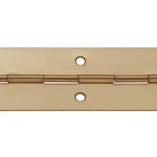 Continuous Hinge Rolled Straight Piano 3500 mm Length Open width 40 mm brass-plated