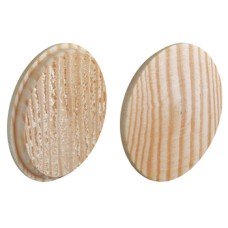 Cover Cap for Ø 35 mm Hole Press-Fit Solid Wood For push fitting Pine