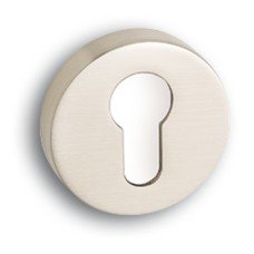 Escutcheons for Euro Profile Cylinder Round Ø 52 mm Zinc Alloy RO12 Antique brushed matt