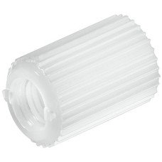 Sleeve M6 Internal Thread Ribbed for Ø 10 mm Hole Length 18 mm