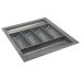 Plastic Cutlery Insert for Nominal Depth 500 mm for Cabinet Width 300-1000 mm With horizontal cutlery compartments Size 100/60 for cabinet width 1000 mm