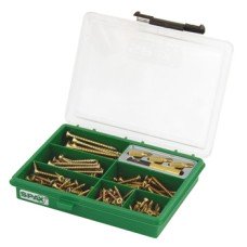 Spax® Assortment Case Small 199 Piece Set of Screws and Driver Bits Spax small assortment case