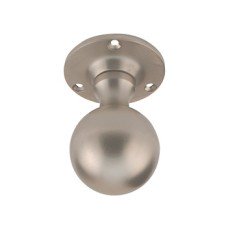 Door Knobs Traditional Ball on Round Roses Ø 48 mm Brass Polished