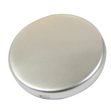 Escutcheons Blank Ø 50 mm Aluminium Satin