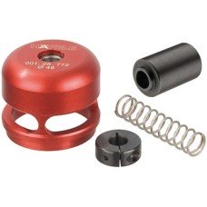 Red Jig Depth Gauge with Spring and Depth Stop Depth gauge size 48 mm up to drill bit Ø 26-40 mm