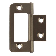 Flush Hinge Steel 105 Length x width: 50 x 24 mm flap thickness 1.2 mm zinc plated
