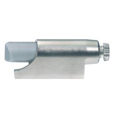 Soft Close Fitting for use with Sprung 170° Concealed Hinges For use with hinges with screw or dowel fixing cup Nickel plated