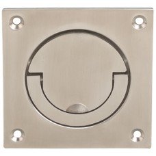 Squash Court Handle to Operate 90 x 90 mm Brass Satin nickel plated