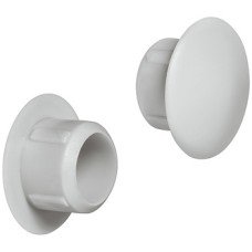 Cover Cap Plastic for Blind Holes Ø 10 mm For push fitting Light grey (RAL 7035)
