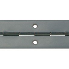 Continuous Hinge Rolled Straight Piano 3500 mm Length Open width 32 mm burnished