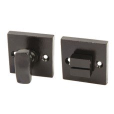 WC Release and Turn Square Malleable Iron Smooth black powder coated