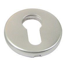 Escutcheons Euro Profile Cylinder Ø 50 mm Aluminium Satin