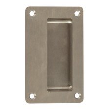 Pull Handle Flush Anti-Ligature Solid Stainless Steel Satin stainless steel