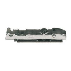 Mounting Plate Inline Screw Fixing for Tiomos Click On System Hinges Height adjustment via worm gear Height 0 mm Tiomos Night - anthracite