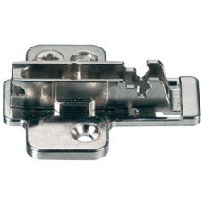 Mounting Plate Cruciform Cam Adjusting Hospa Screw Fixing for Grass Click On System Hinges Height 2 mm