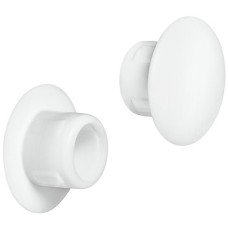 Cover Cap Plastic for Blind holes Ø 8 mm For push fitting White