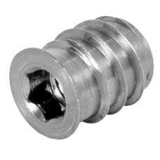 Screw-In Sleeve with SW4 Hexagon Socket Head Length 10 mm M4 internal thread