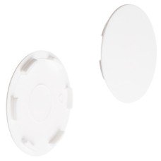 Cover Cap Plastic for Maxifix Housing For push fitting White RAL 9010 finish Ø 38.5 mm