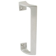 Pull Handle Cranked Face Fixing Aluminium Length 230 mm satin anodised