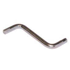 Hex Key SW4 Z Shaped Zinc plated finish