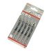 Jigsaw Blade Precision Worktop Bosch T119B 1 pack = 5 blades