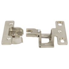 Exposed Axle Hinge 270° with Short Hinge Arm Nickel plated