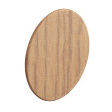 Cover Cap Plastic Self-Adhesive Ø 13 mm for screw heads or Minifix connector housing Oak wood structure