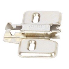 Mounting Plate Cruciform for Grass Click On System Hinges Height 4 mm Hospa screw fixing