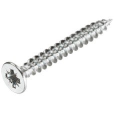 Hospa Screw Chipboard Countersunk Head with PZ Cross Slot Fully Threaded Steel Countersunk head Galvanized length: 40 mm thread Ø 4.5 mm orga-box