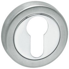 Escutcheons for Startec Space Lever Handles Standard Keyway Polished/satin stainless steel