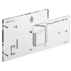 Drilling Jig for Free Up Fittings for pilot drilling of the cabinet side components For Free Up fittings only