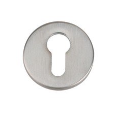 Escutcheons Euro Profile Cylinder Ø 52 mm 316 Stainless Steel PVD bright copper